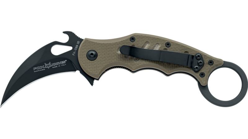FX-599TiC - KARAMBIT - Folding knives - FOX Knives